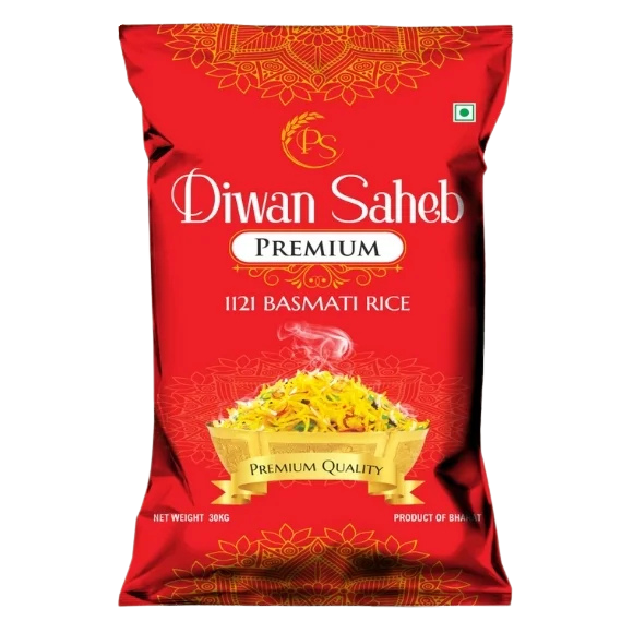 Diwan Saheb Premium 1121 Basmati Rice
